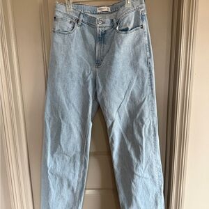 Abercrombie & Fitch Light Blue High Rise Jeans